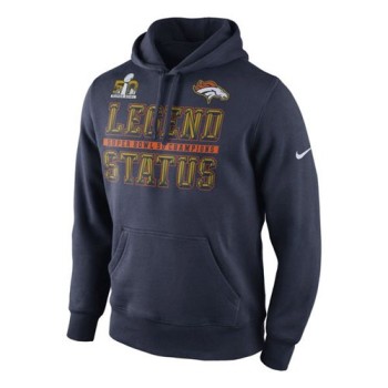 Denver Broncos Super Bowl 50 Champions Parade Hoodie Navy Denver Broncos Super Bowl 50 Champions Parade Hoodie Navy