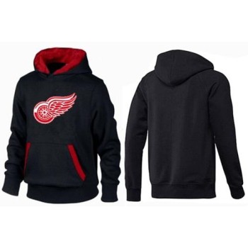 Detroit Red Wings Pullover Hoodie Black & Red Detroit Red Wings Pullover Hoodie Black & Red