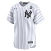 Men's New York Yankees #99 Aaron Judge White 2024 World Series Home Limited Player Jersey