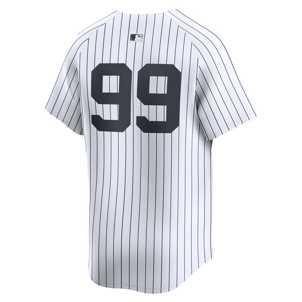 Men's New York Yankees #99 Aaron Judge White 2024 World Series Home Limited Player Jersey Men's New York Yankees #99 Aaron Judge White 2024 World Series Home Limited Player Jersey