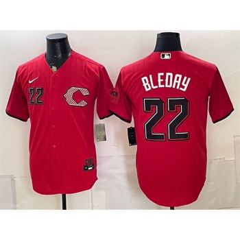 Men's Cincinnati Reds #22 JJ Bleday Red 2026 City Connect Stadium Jersey