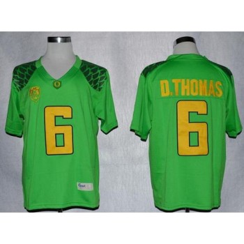 Ducks #6 De'Anthony Thomas Green Limited Stitched NCAA Jersey Ducks #6 De'Anthony Thomas Green Limited Stitched NCAA Jersey