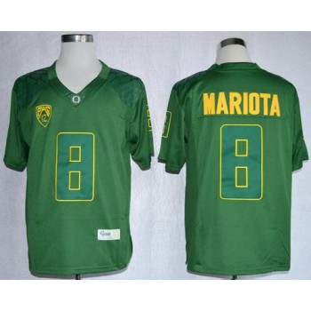 Ducks #8 Marcus Mariota Dark Green Limited Stitched NCAA Jersey Ducks #8 Marcus Mariota Dark Green Limited Stitched NCAA Jersey