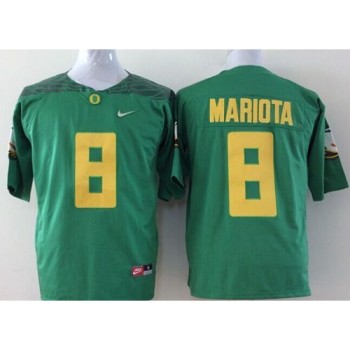 Ducks #8 Marcus Mariota Green Diamond Quest Stitched NCAA Jersey Ducks #8 Marcus Mariota Green Diamond Quest Stitched NCAA Jersey