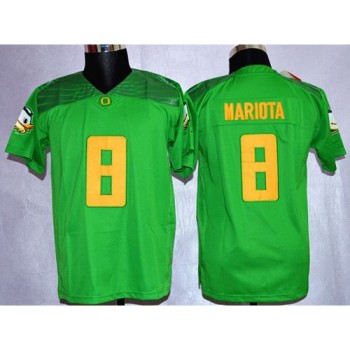Ducks #8 Marcus Mariota Green Rose Bowl Special Event Stitched Youth NCAA Jersey Ducks #8 Marcus Mariota Green Rose Bowl Special Event Stitched Youth NCAA Jersey