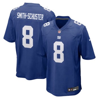 Men's New York Giants #8 JuJu Smith-Schuster Nike Royal Team Game Jersey Men's New York Giants #8 JuJu Smith-Schuster Nike Royal Team Game Jersey