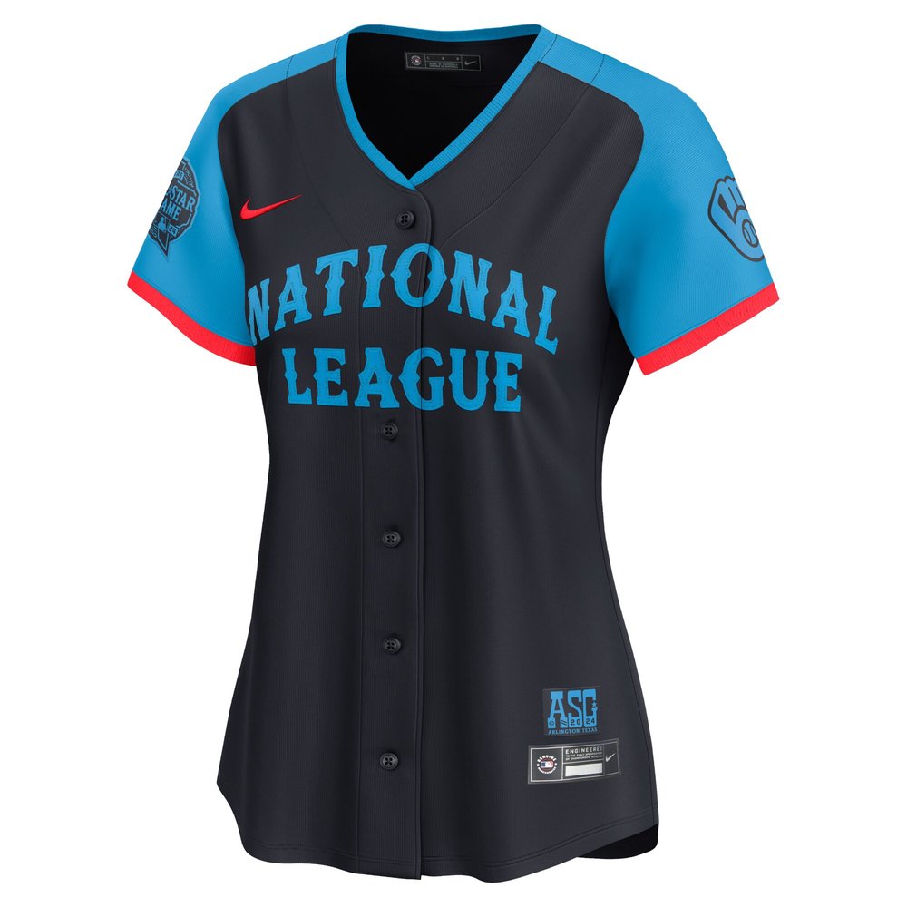 Women's National League William Contreras Navy 2024 MLB All-Star Game Limited Player Jersey