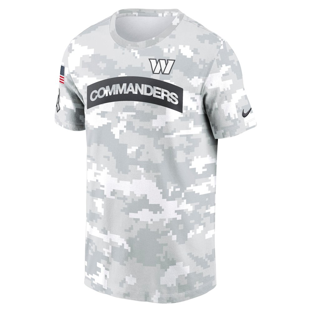 Men's Washington Commanders Arctic Camo 2024 Salute To Service Performance T-Shirt Men's Washington Commanders Arctic Camo 2024 Salute To Service Performance T-Shirt