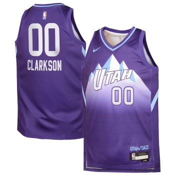Youth Utah Jazz Jordan Clarkson Purple 2024/25 Swingman Player Jersey - City Edition Youth Utah Jazz Jordan Clarkson Purple 2024/25 Swingman Player Jersey - City Edition