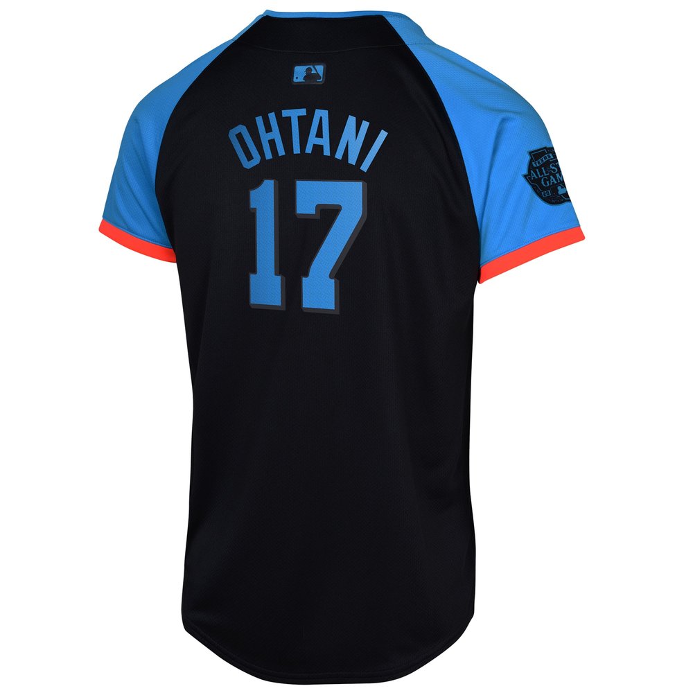 Youth National League #17 Shohei Ohtani Navy 2024 MLB All-Star Game Limited Player Jersey