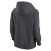 Women's Philadelphia Eagles  Anthracite Super Bowl LIX Champions Locker Room Trophy Collection Club Fleece Pullover Hoodie
