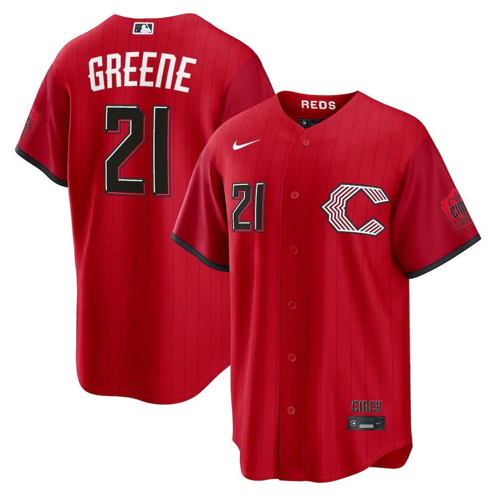 Youth Cincinnati Reds #21 Hunter Greene Red 2026 City Connect Stitched Jersey