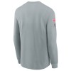 Youth Pittsburgh Steelers Gray 2024 Salute To Service Long Sleeve T-Shirt