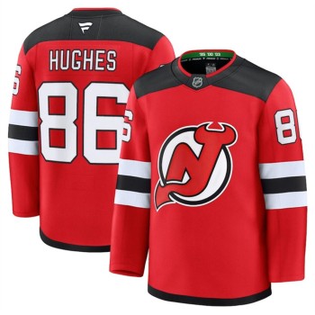 Youth New Jersey Devils #86 Jack Hughes Red 2024-25 Home Stitched Hockey Jersey Youth New Jersey Devils #86 Jack Hughes Red 2024-25 Home Stitched Hockey Jersey