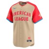 Men's American League Yordan Alvarez Cream 2024 MLB All-Star Game Limited Player Jersey
