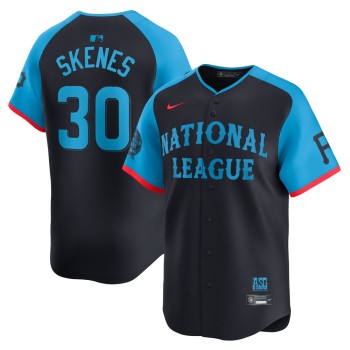 Men's National League Paul Skenes Navy 2024 MLB All-Star Game Limited Player Jersey Men's National League Paul Skenes Navy 2024 MLB All-Star Game Limited Player Jersey