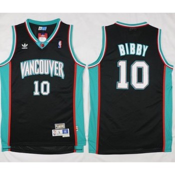 Grizzlies #10 Mike Bibby Black Throwback Stitched NBA Jersey Grizzlies #10 Mike Bibby Black Throwback Stitched NBA Jersey