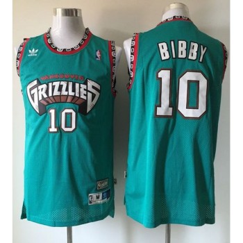 Grizzlies #10 Mike Bibby Green Throwback Stitched NBA Jersey Grizzlies #10 Mike Bibby Green Throwback Stitched NBA Jersey