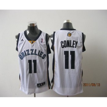 Grizzlies #11 Michael Conley Revolution 30 White Stitched NBA Jersey Grizzlies #11 Michael Conley Revolution 30 White Stitched NBA Jersey