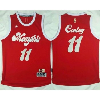 Grizzlies #11 Mike Conley Red 2015-2016 Christmas Day Stitched NBA Jersey Grizzlies #11 Mike Conley Red 2015-2016 Christmas Day Stitched NBA Jersey