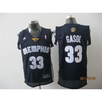 Grizzlies #33 Marc Gasol Revolution 30 Dark Blue Stitched NBA Jersey Grizzlies #33 Marc Gasol Revolution 30 Dark Blue Stitched NBA Jersey