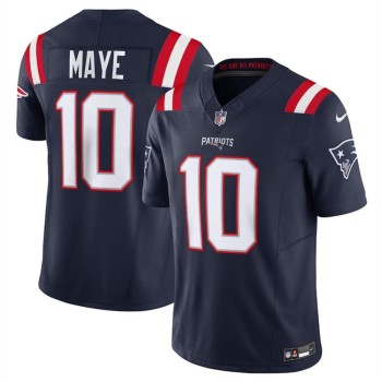 Youth New England Patriots #10 Drake Maye Navy 2024 Draft F.U.S.E Vapor Limited Stitched Football Jersey Youth New England Patriots #10 Drake Maye Navy 2024 Draft F.U.S.E Vapor Limited Stitched Football Jersey