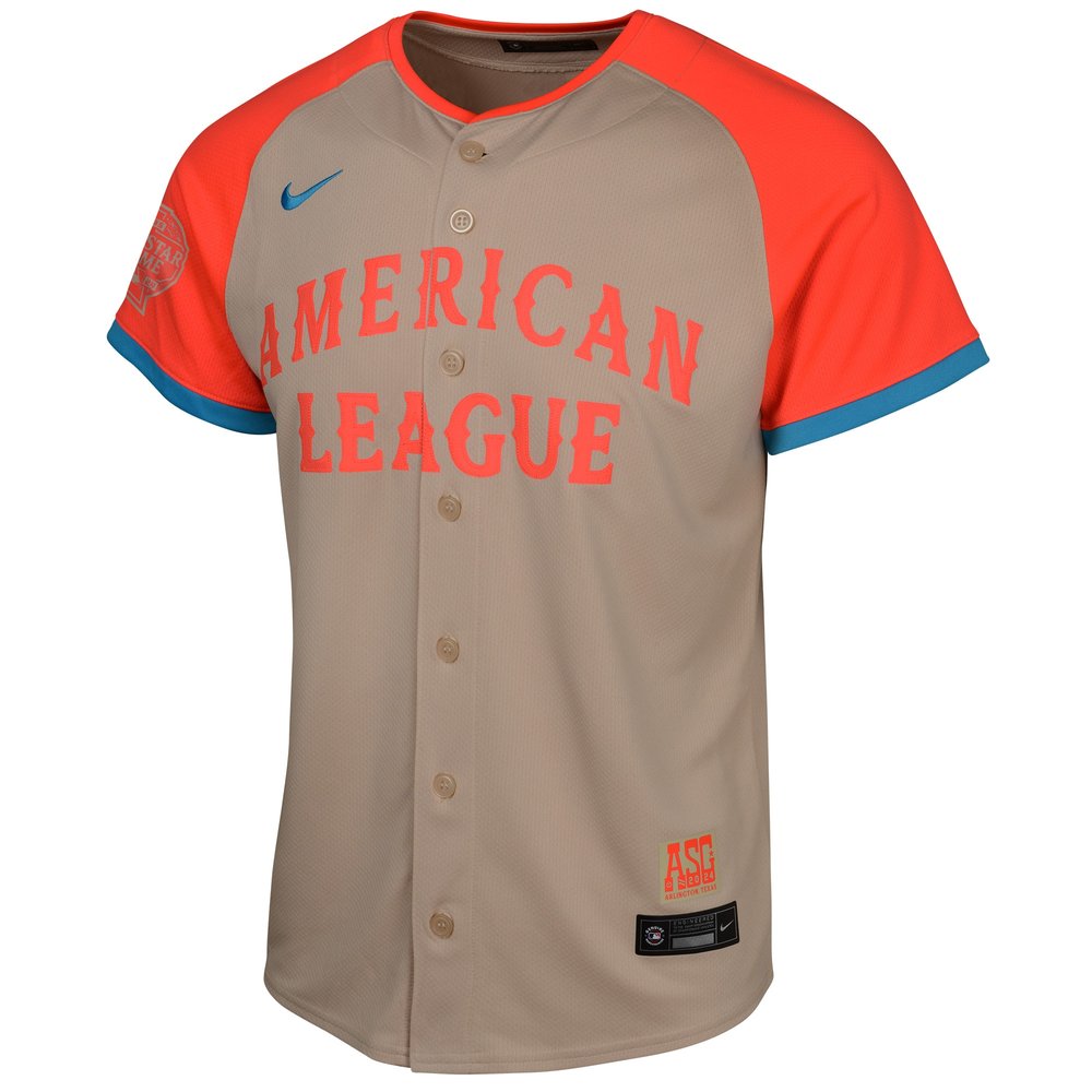 Youth American League Cream 2024 MLB All-Star Game Limited Jersey Youth American League Cream 2024 MLB All-Star Game Limited Jersey