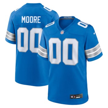 Youth Detroit Lions Derrick Moore Blue 2026 NFL Draft Game Jersey Youth Detroit Lions Derrick Moore Blue 2026 NFL Draft Game Jersey