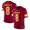 Men's Washington Commanders #8 Brian Robinson Jr. Burgundy Vapor Untouchable Limited Jersey