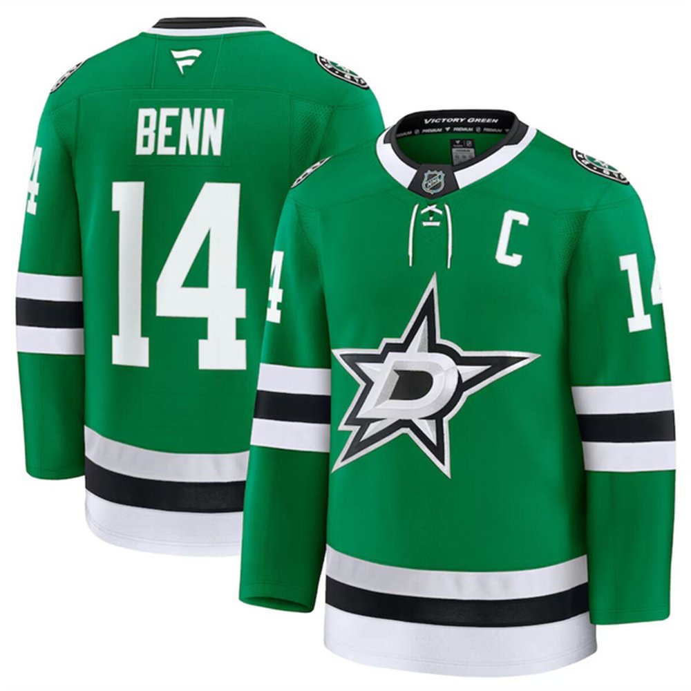 Youth Dallas Stars #14 Jamie Benn Green 2024-25 Home Stitched Hockey Jersey Youth Dallas Stars #14 Jamie Benn Green 2024-25 Home Stitched Hockey Jersey