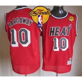 Heat #10 Tim Hardaway Red Finals Patch Throwback Stitched NBA Jersey Heat #10 Tim Hardaway Red Finals Patch Throwback Stitched NBA Jersey