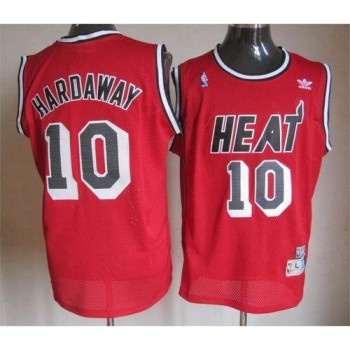 Heat #10 Tim Hardaway Red Throwback Stitched NBA Jersey Heat #10 Tim Hardaway Red Throwback Stitched NBA Jersey