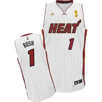 Heat #1 Chris Bosh White 2012 Champions Ring Ceremony Stitched NBA Jersey Heat #1 Chris Bosh White 2012 Champions Ring Ceremony Stitched NBA Jersey