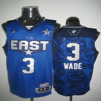 Heat #3 Dwyane Wade 2011 All Star Blue Stitched NBA Jersey Heat #3 Dwyane Wade 2011 All Star Blue Stitched NBA Jersey