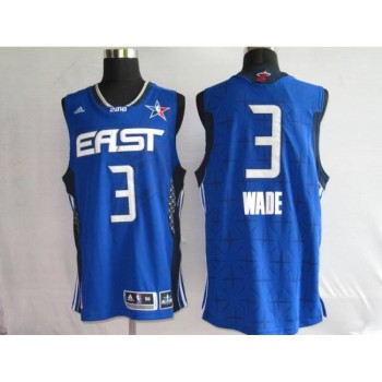 Heat #3 Dwyane Wade Stitched Blue 2010 All Star NBA Jersey Heat #3 Dwyane Wade Stitched Blue 2010 All Star NBA Jersey
