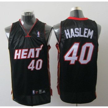 Heat #40 Udonis Haslem Black Stitched NBA Jersey Heat #40 Udonis Haslem Black Stitched NBA Jersey