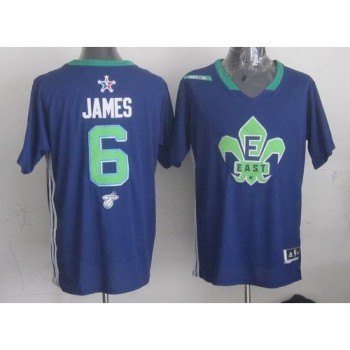 Heat #6 LeBron James Navy Blue 2014 All Star Stitched NBA Jersey Heat #6 LeBron James Navy Blue 2014 All Star Stitched NBA Jersey