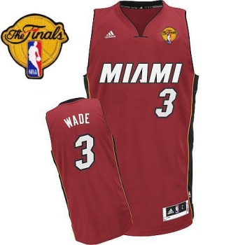 Heat Finals Patch #3 Dwyane Wade Revolution 30 Red Stitched NBA Jersey Heat Finals Patch #3 Dwyane Wade Revolution 30 Red Stitched NBA Jersey