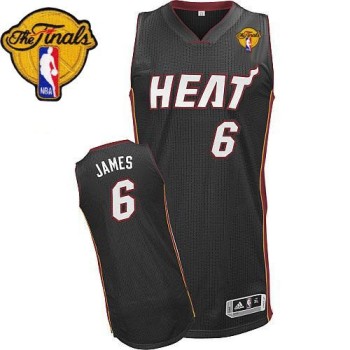 Heat Finals Patch #6 LeBron James Revolution 30 Black Stitched NBA Jersey Heat Finals Patch #6 LeBron James Revolution 30 Black Stitched NBA Jersey