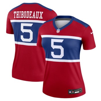 Women's New York Giants Kayvon Thibodeaux Century Red Alternate Legend Player Jersey Women's New York Giants Kayvon Thibodeaux Century Red Alternate Legend Player Jersey