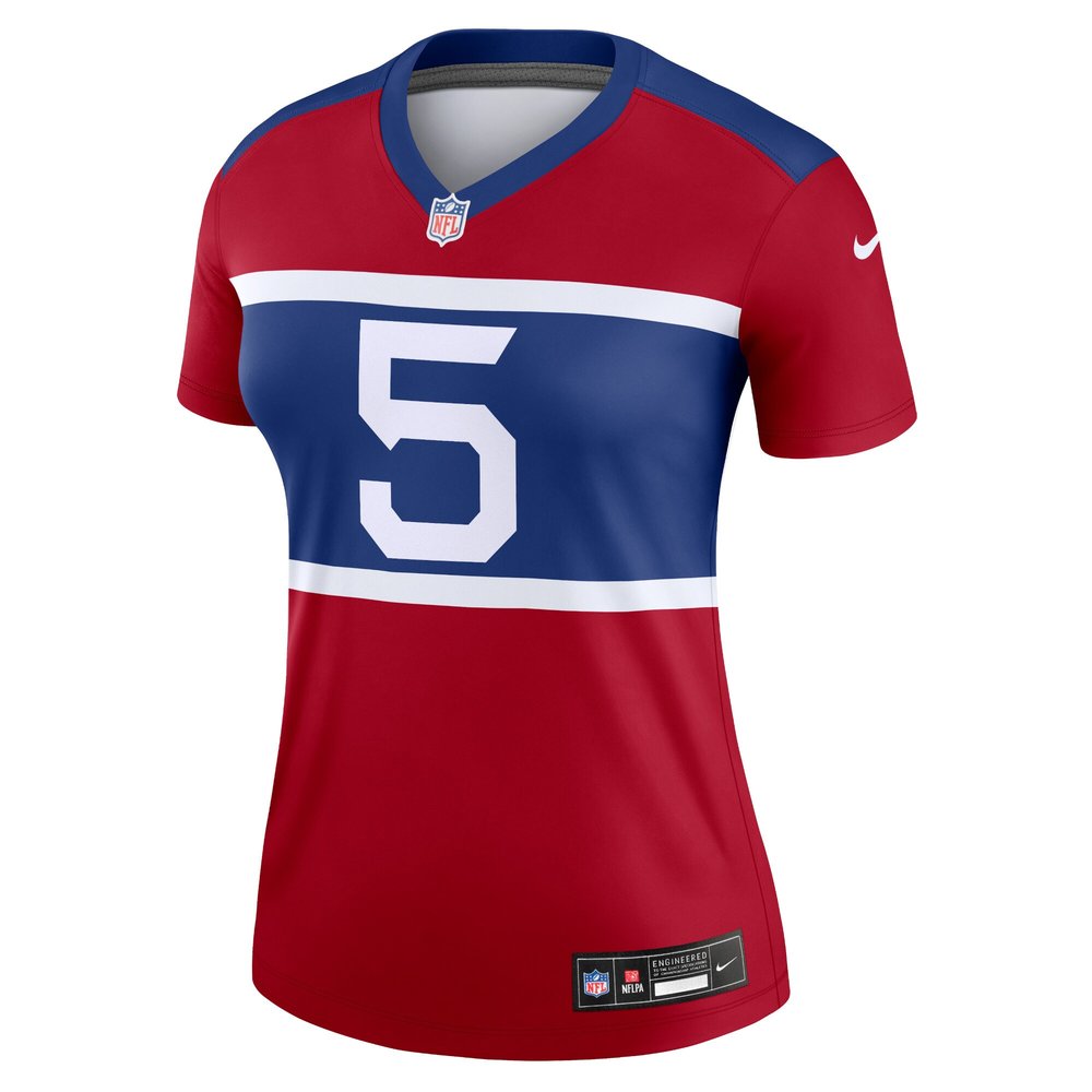Women's New York Giants Kayvon Thibodeaux Century Red Alternate Legend Player Jersey