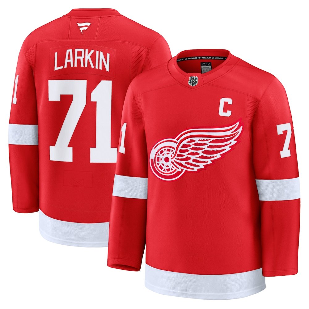 Youth Detroit Red Wings #71 Dylan Larkin Red 2024-25 Stitched Jersey Youth Detroit Red Wings #71 Dylan Larkin Red 2024-25 Stitched Jersey