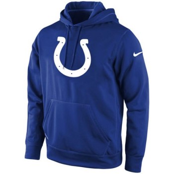 Indianapolis Colts KO Logo Essential Hoodie Royal Blue