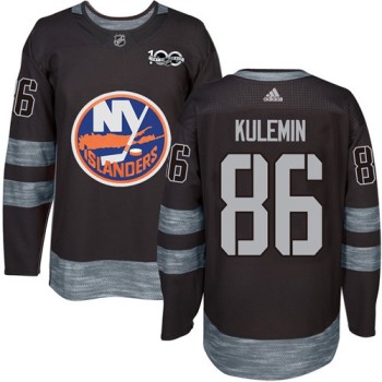 Islanders #86 Nikolay Kulemin Black 1917-2017 100th Anniversary Stitched NHL Jersey Islanders #86 Nikolay Kulemin Black 1917-2017 100th Anniversary Stitched NHL Jersey