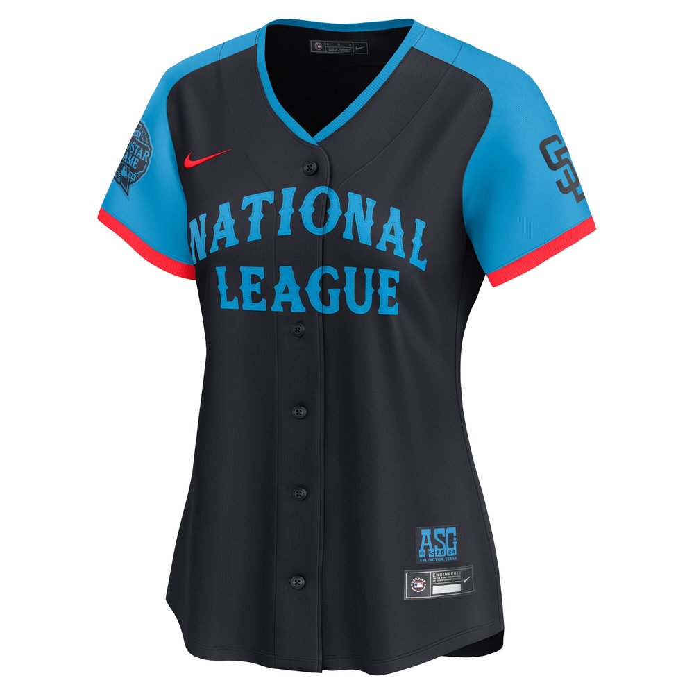 Women's National League Fernando Tatis Jr. Navy 2024 MLB All-Star Game Limited Player Jersey
