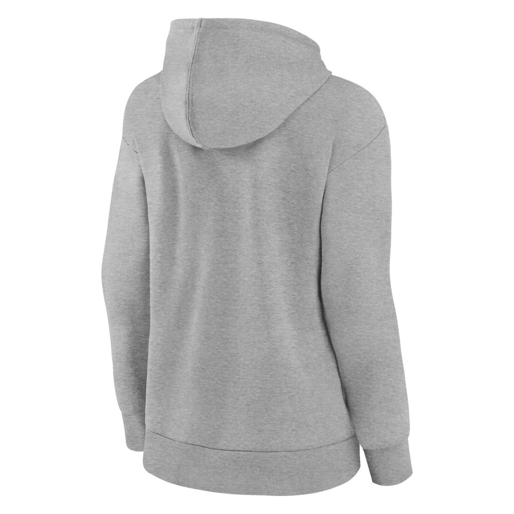 Women's Los Angeles Dodgers Heather Gray 2024 World Series Champions Hoodie