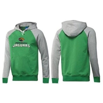 Jacksonville Jaguars Authentic Logo Pullover Hoodie Green & Grey Jacksonville Jaguars Authentic Logo Pullover Hoodie Green & Grey