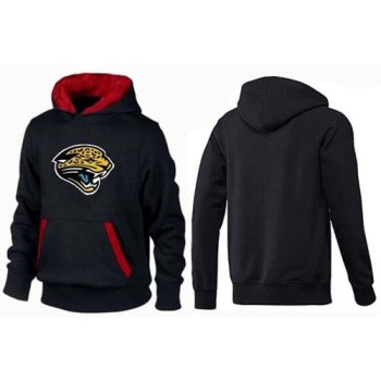 Jacksonville Jaguars Logo Pullover Hoodie Black & Red Jacksonville Jaguars Logo Pullover Hoodie Black & Red