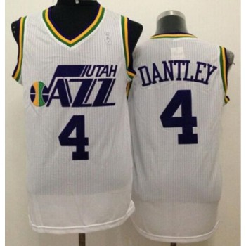 Jazz #4 Adrian Dantley White Throwback Stitched NBA Jersey Jazz #4 Adrian Dantley White Throwback Stitched NBA Jersey