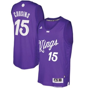 Kings #15 DeMarcus Cousins Purple 2016-2017 Christmas Day Stitched NBA Jersey Kings #15 DeMarcus Cousins Purple 2016-2017 Christmas Day Stitched NBA Jersey